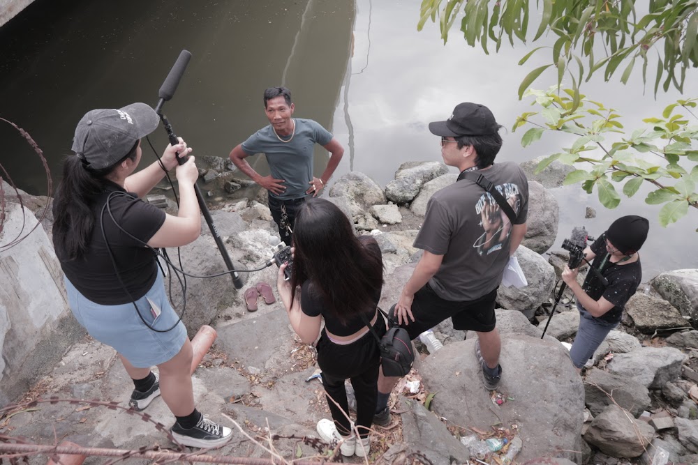 Behind the scenes from Diwata