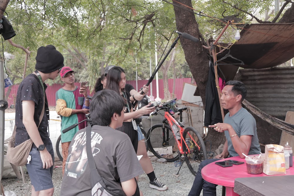 Behind the scenes from Diwata