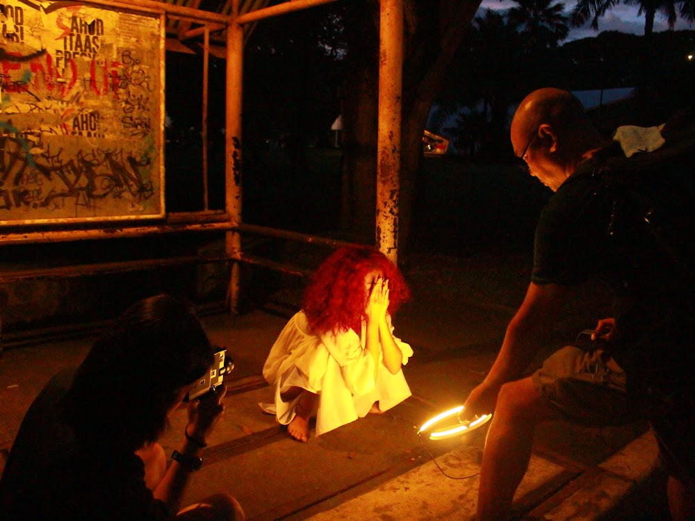 Behind the scenes from waiting sheds the life off a moth