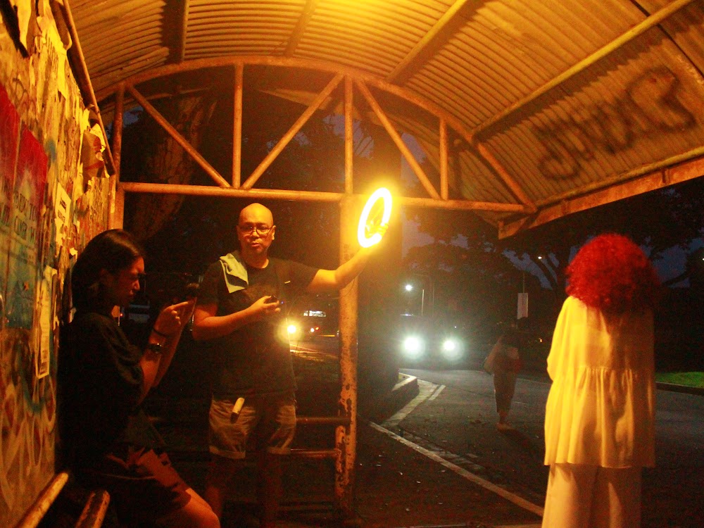 Behind the scenes from waiting sheds the life off a moth