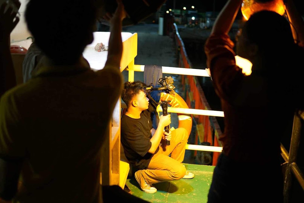 Behind the scenes from Si Emman, Siman