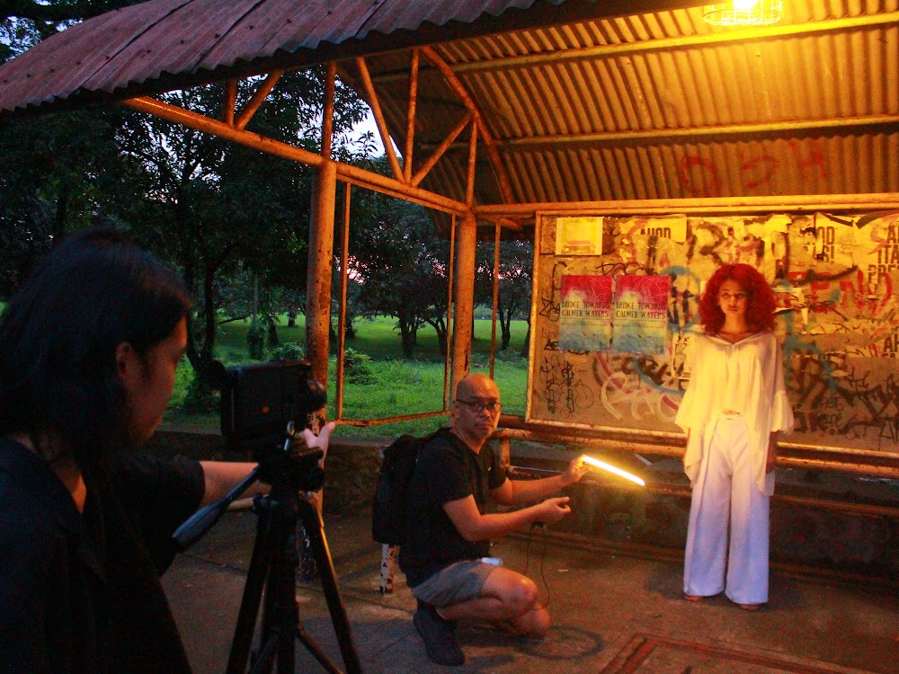 Behind the scenes from waiting sheds the life off a moth