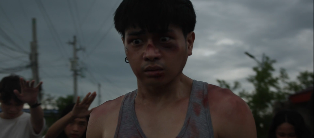Still from Cash Cash To Heaven